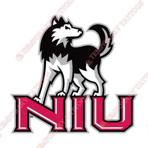 Northern Illinois Huskies Customize Temporary Tattoos Stickers NO.5658